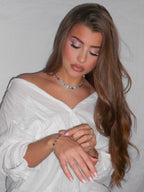 Bracelet "Blue Glam"