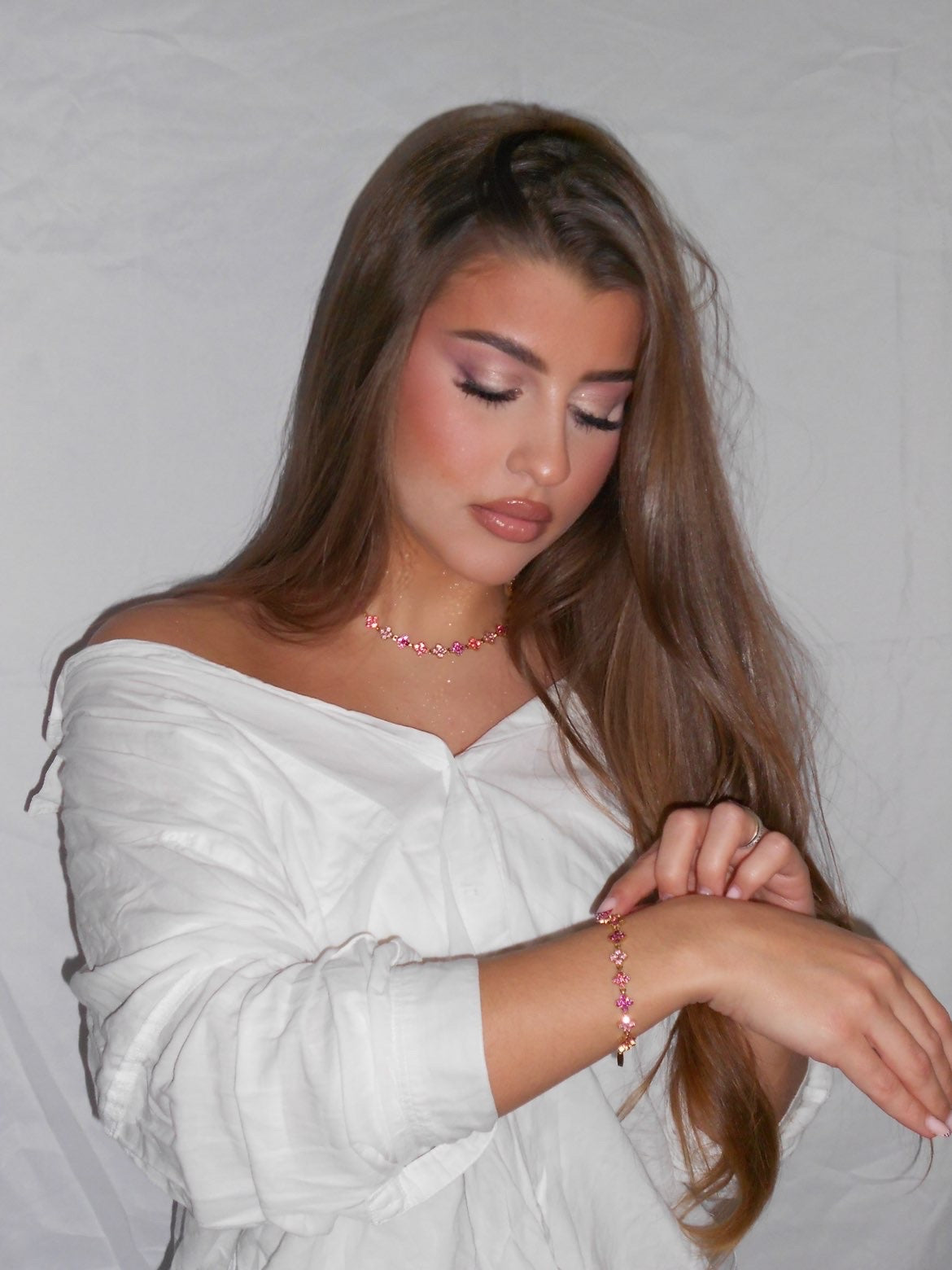 Bracelet "Pink Glam"